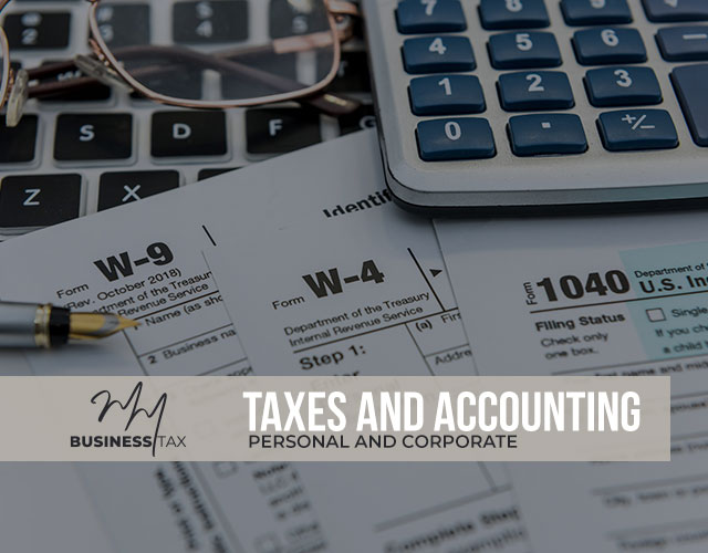 Taxes and Accounting